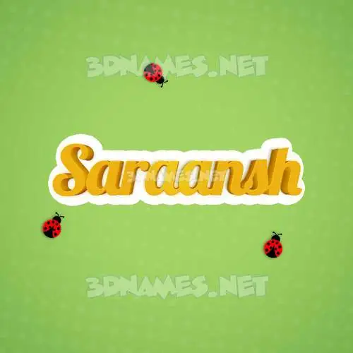 saraansh in Ladybugs style - 3D name wallpaper saraansh in Ladybugs style - 3D name wallpaper