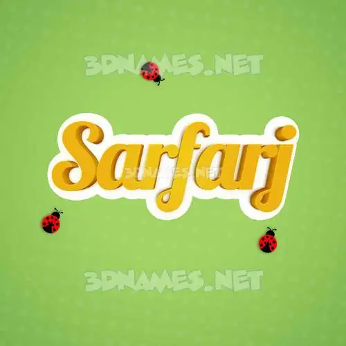 sarfarj in Ladybugs style - 3D name wallpaper sarfarj in Ladybugs style - 3D name wallpaper