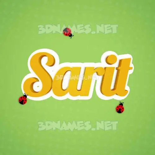 sarit in Ladybugs style - 3D name wallpaper sarit in Ladybugs style - 3D name wallpaper