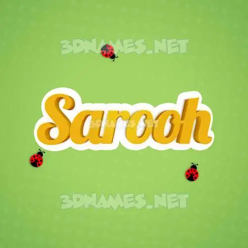sarooh in Ladybugs style - 3D name wallpaper sarooh in Ladybugs style - 3D name wallpaper