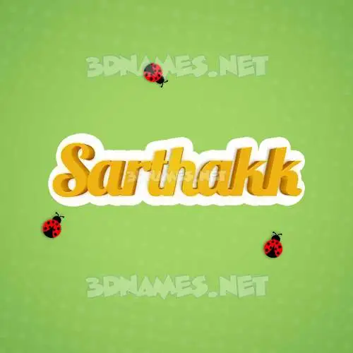 sarthakk in Ladybugs style - 3D name wallpaper sarthakk in Ladybugs style - 3D name wallpaper