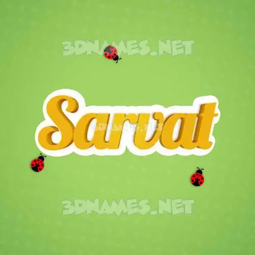 sarvat in Ladybugs style - 3D name wallpaper sarvat in Ladybugs style - 3D name wallpaper