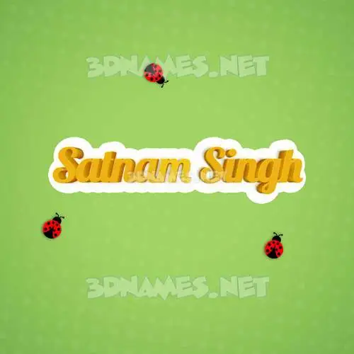 satnam singh in Ladybugs style - 3D name wallpaper satnam singh in Ladybugs style - 3D name wallpaper