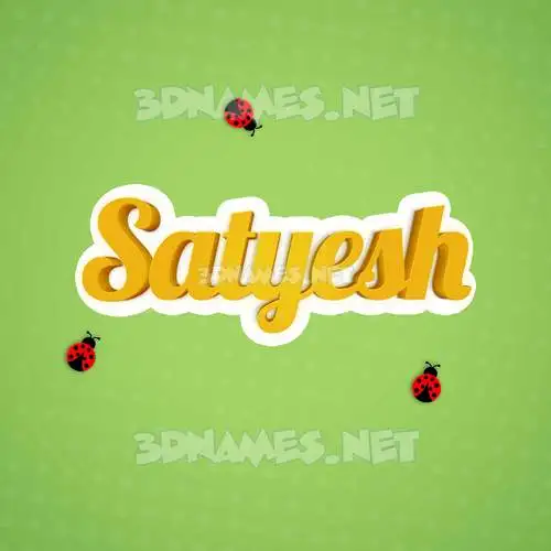 satyesh in Ladybugs style - 3D name wallpaper satyesh in Ladybugs style - 3D name wallpaper