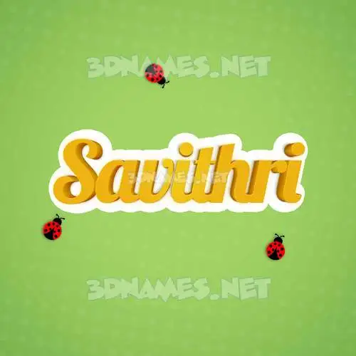 savithri in Ladybugs style - 3D name wallpaper savithri in Ladybugs style - 3D name wallpaper