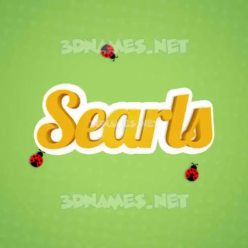 searls in Ladybugs style - 3D name wallpaper searls in Ladybugs style - 3D name wallpaper