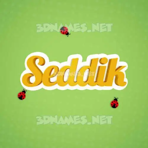 seddik in Ladybugs style - 3D name wallpaper seddik in Ladybugs style - 3D name wallpaper