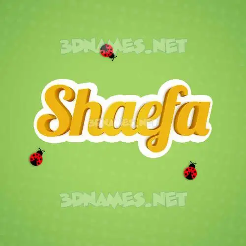shaefa in Ladybugs style - 3D name wallpaper shaefa in Ladybugs style - 3D name wallpaper
