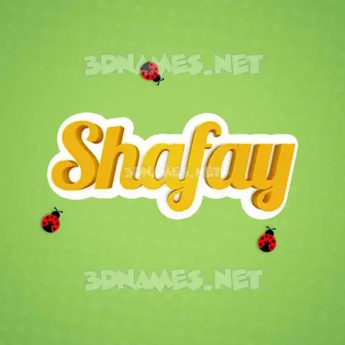shafay in Ladybugs style - 3D name wallpaper shafay in Ladybugs style - 3D name wallpaper