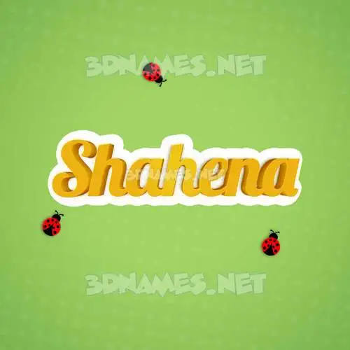 shahena in Ladybugs style - 3D name wallpaper shahena in Ladybugs style - 3D name wallpaper