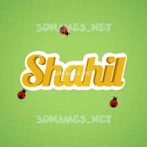 shahil in Ladybugs style - 3D name wallpaper shahil in Ladybugs style - 3D name wallpaper