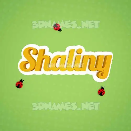 shaliny in Ladybugs style - 3D name wallpaper shaliny in Ladybugs style - 3D name wallpaper