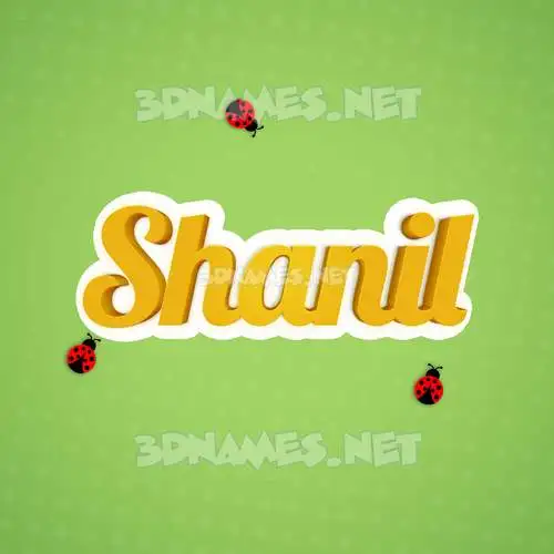shanil in Ladybugs style - 3D name wallpaper shanil in Ladybugs style - 3D name wallpaper