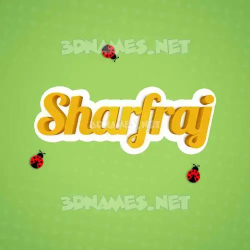 sharfraj in Ladybugs style - 3D name wallpaper sharfraj in Ladybugs style - 3D name wallpaper