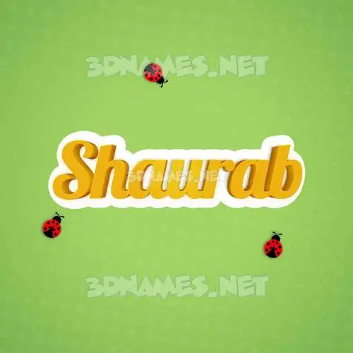 shaurab in Ladybugs style - 3D name wallpaper shaurab in Ladybugs style - 3D name wallpaper