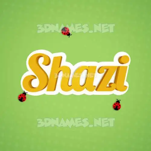 shazi in Ladybugs style - 3D name wallpaper shazi in Ladybugs style - 3D name wallpaper
