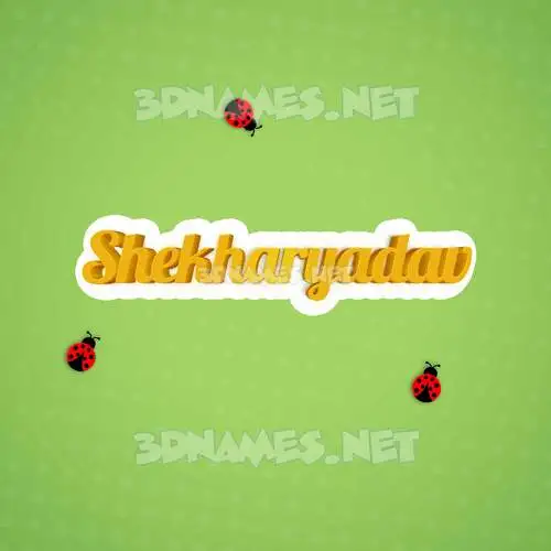 shekharyadav in Ladybugs style - 3D name wallpaper shekharyadav in Ladybugs style - 3D name wallpaper