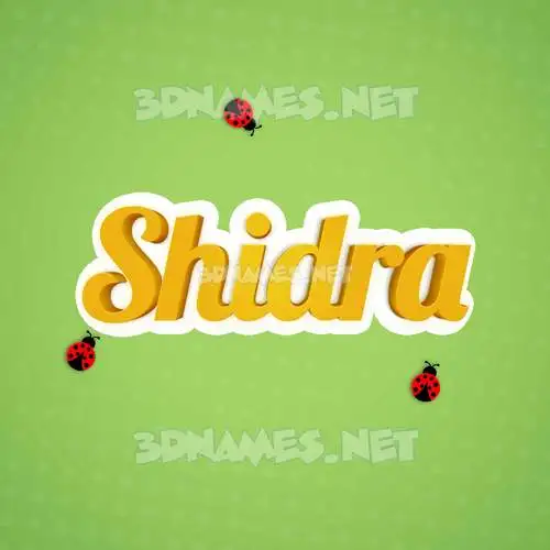 shidra in Ladybugs style - 3D name wallpaper shidra in Ladybugs style - 3D name wallpaper