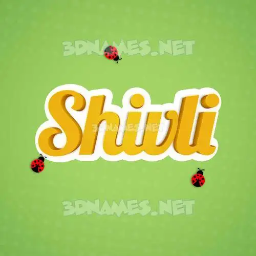 shivli in Ladybugs style - 3D name wallpaper shivli in Ladybugs style - 3D name wallpaper