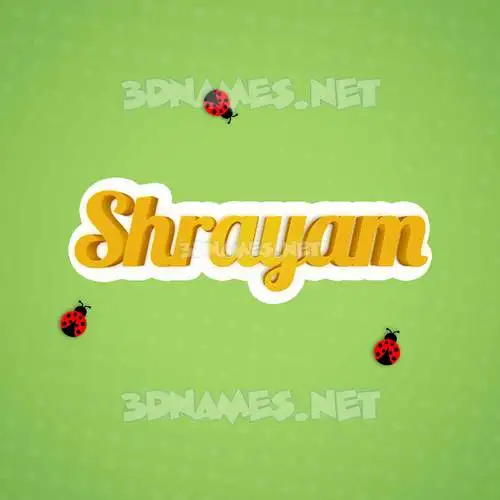 shrayam in Ladybugs style - 3D name wallpaper shrayam in Ladybugs style - 3D name wallpaper