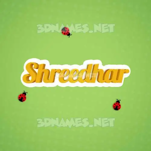 shreedhar in Ladybugs style - 3D name wallpaper shreedhar in Ladybugs style - 3D name wallpaper