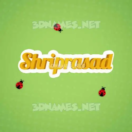 shriprasad in Ladybugs style - 3D name wallpaper shriprasad in Ladybugs style - 3D name wallpaper