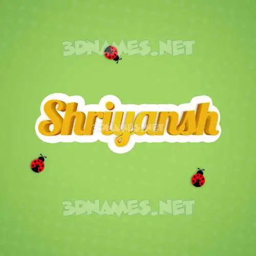shriyansh in Ladybugs style - 3D name wallpaper shriyansh in Ladybugs style - 3D name wallpaper