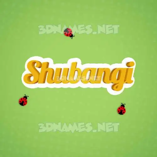 shubangi in Ladybugs style - 3D name wallpaper shubangi in Ladybugs style - 3D name wallpaper