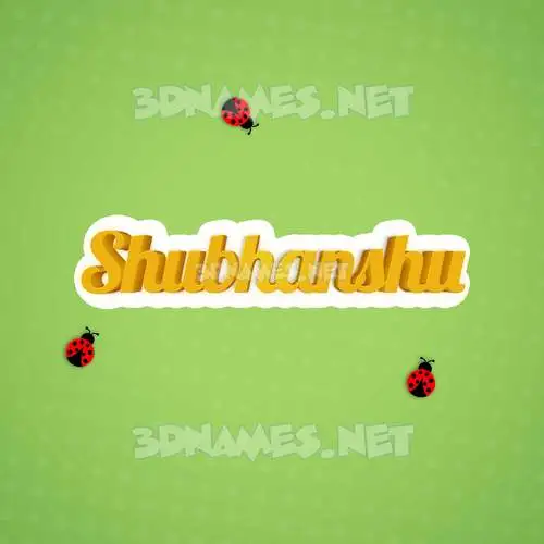 shubhanshu in Ladybugs style - 3D name wallpaper shubhanshu in Ladybugs style - 3D name wallpaper