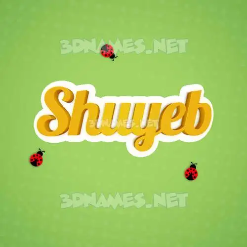 shuyeb in Ladybugs style - 3D name wallpaper shuyeb in Ladybugs style - 3D name wallpaper