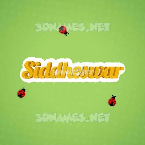 siddheswar in Ladybugs style - 3D name wallpaper siddheswar in Ladybugs style - 3D name wallpaper