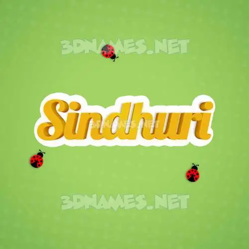 sindhuri in Ladybugs style - 3D name wallpaper sindhuri in Ladybugs style - 3D name wallpaper