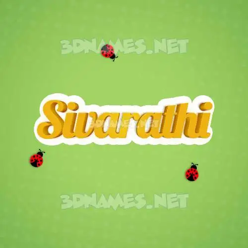 sivarathi in Ladybugs style - 3D name wallpaper sivarathi in Ladybugs style - 3D name wallpaper
