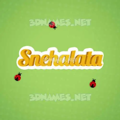 snehalata in Ladybugs style - 3D name wallpaper snehalata in Ladybugs style - 3D name wallpaper