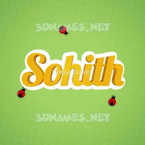 sohith in Ladybugs style - 3D name wallpaper sohith in Ladybugs style - 3D name wallpaper