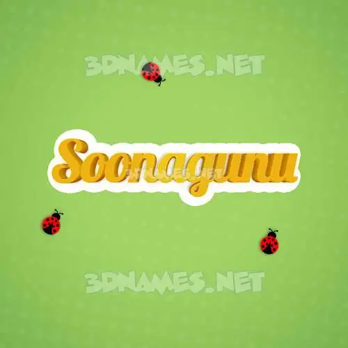 soonagunu in Ladybugs style - 3D name wallpaper soonagunu in Ladybugs style - 3D name wallpaper