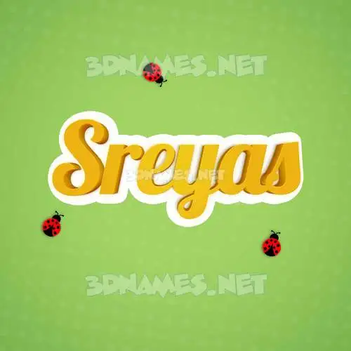 sreyas in Ladybugs style - 3D name wallpaper sreyas in Ladybugs style - 3D name wallpaper