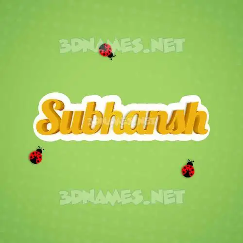 subhansh in Ladybugs style - 3D name wallpaper subhansh in Ladybugs style - 3D name wallpaper