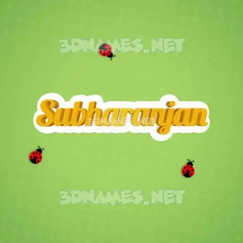 subharanjan in Ladybugs style - 3D name wallpaper subharanjan in Ladybugs style - 3D name wallpaper