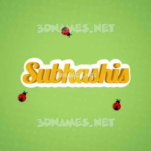 subhashis in Ladybugs style - 3D name wallpaper subhashis in Ladybugs style - 3D name wallpaper