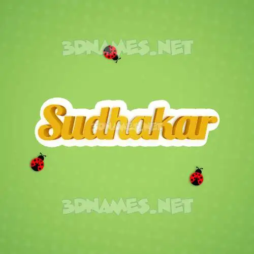 sudhakar in Ladybugs style - 3D name wallpaper sudhakar in Ladybugs style - 3D name wallpaper