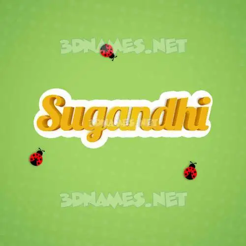 sugandhi in Ladybugs style - 3D name wallpaper sugandhi in Ladybugs style - 3D name wallpaper