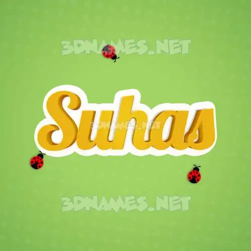 suhas in Ladybugs style - 3D name wallpaper suhas in Ladybugs style - 3D name wallpaper