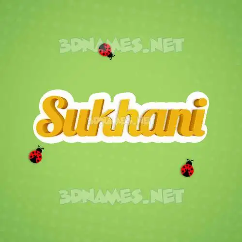 sukhani in Ladybugs style - 3D name wallpaper sukhani in Ladybugs style - 3D name wallpaper