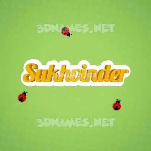 sukhvinder in Ladybugs style - 3D name wallpaper sukhvinder in Ladybugs style - 3D name wallpaper