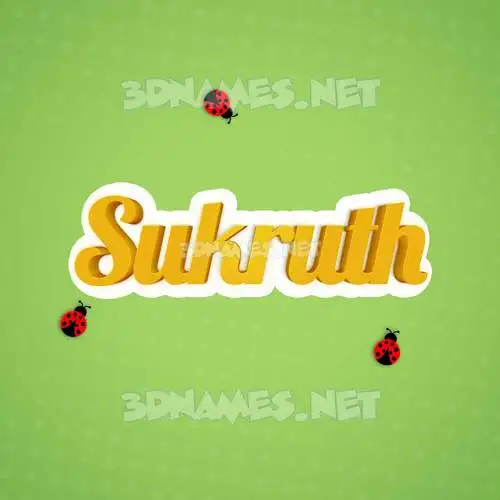 sukruth in Ladybugs style - 3D name wallpaper sukruth in Ladybugs style - 3D name wallpaper