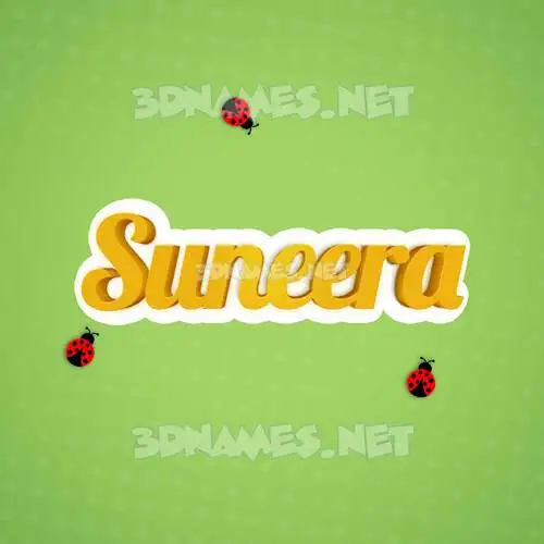 suneera in Ladybugs style - 3D name wallpaper suneera in Ladybugs style - 3D name wallpaper