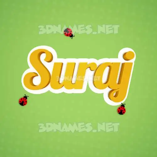 suraj in Ladybugs style - 3D name wallpaper suraj in Ladybugs style - 3D name wallpaper