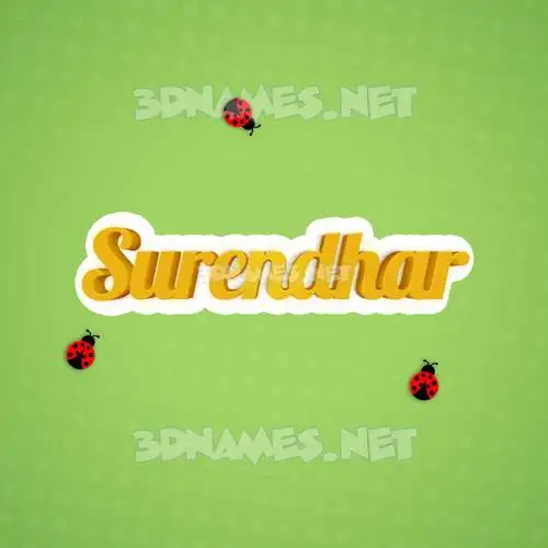 surendhar in Ladybugs style - 3D name wallpaper surendhar in Ladybugs style - 3D name wallpaper