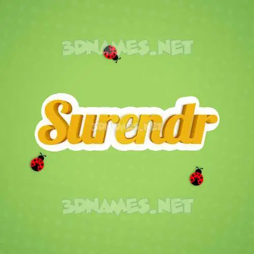 surendr in Ladybugs style - 3D name wallpaper surendr in Ladybugs style - 3D name wallpaper